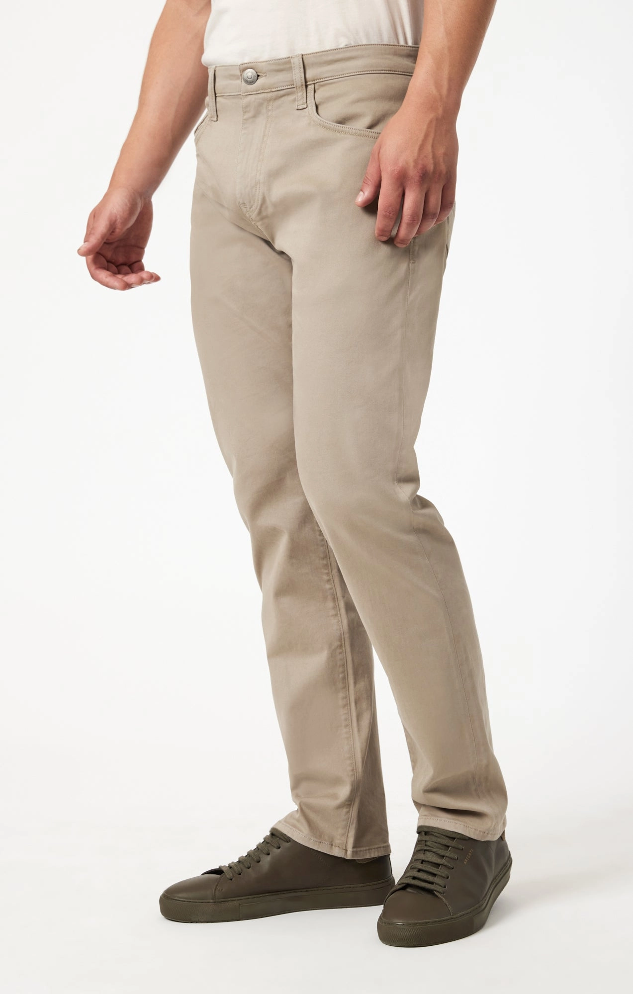 ZACH STRAIGHT LEG IN SAND CASUAL TWILL Mid-rise fit RipstopFabric