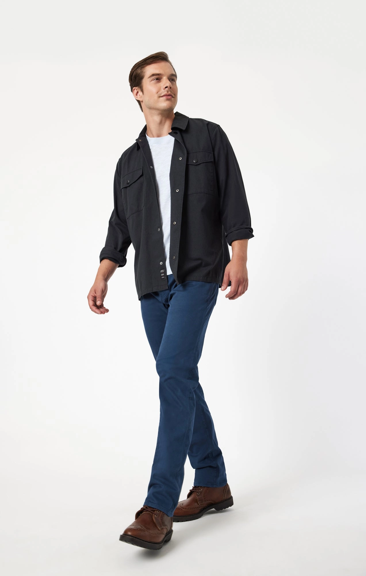 ZACH STRAIGHT LEG IN SKY CASUAL TWILL Lightweight Weave Simple and Cozy