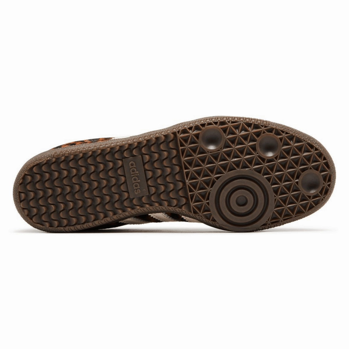 Adidas Women's Samba OG Leopard/Core Black/Preloved Red/Cream White Chill Time Pressure Distribution Nodes