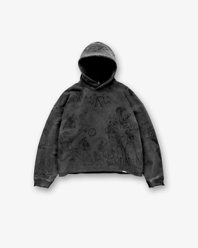 Gender Neutral Easy Movement Legacy Hoodie - Vintage Grey