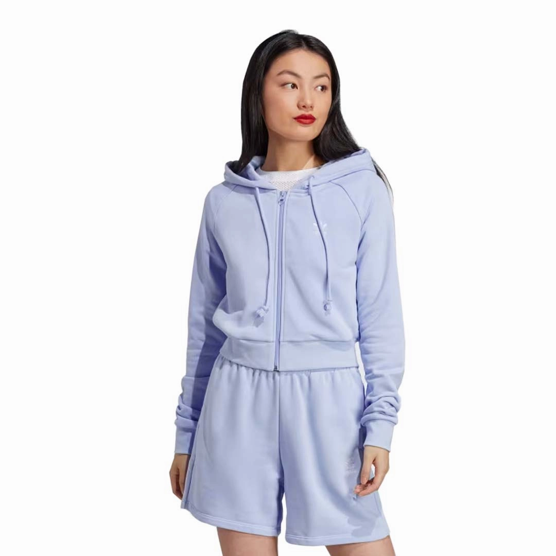 adidas - Women's Crop Track Jacket (IL9616) Versatile Layering Options Rugged Style